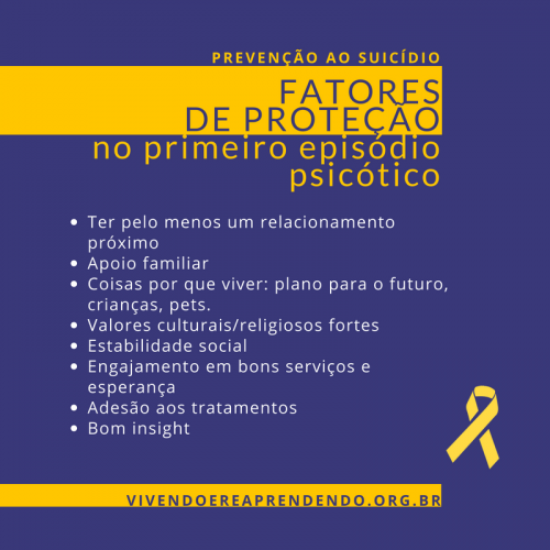 Fatores de proteção Suicídio